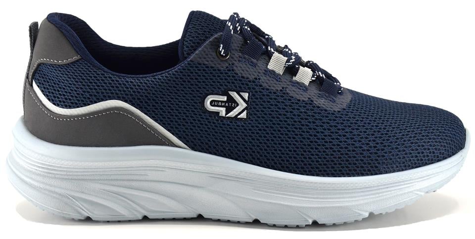 King PaoloKing Paolo D5087 ORANGE - LACİVERT - GRİ - BAYAN AYAKKABI,Tekstil Spor Ayakkabı