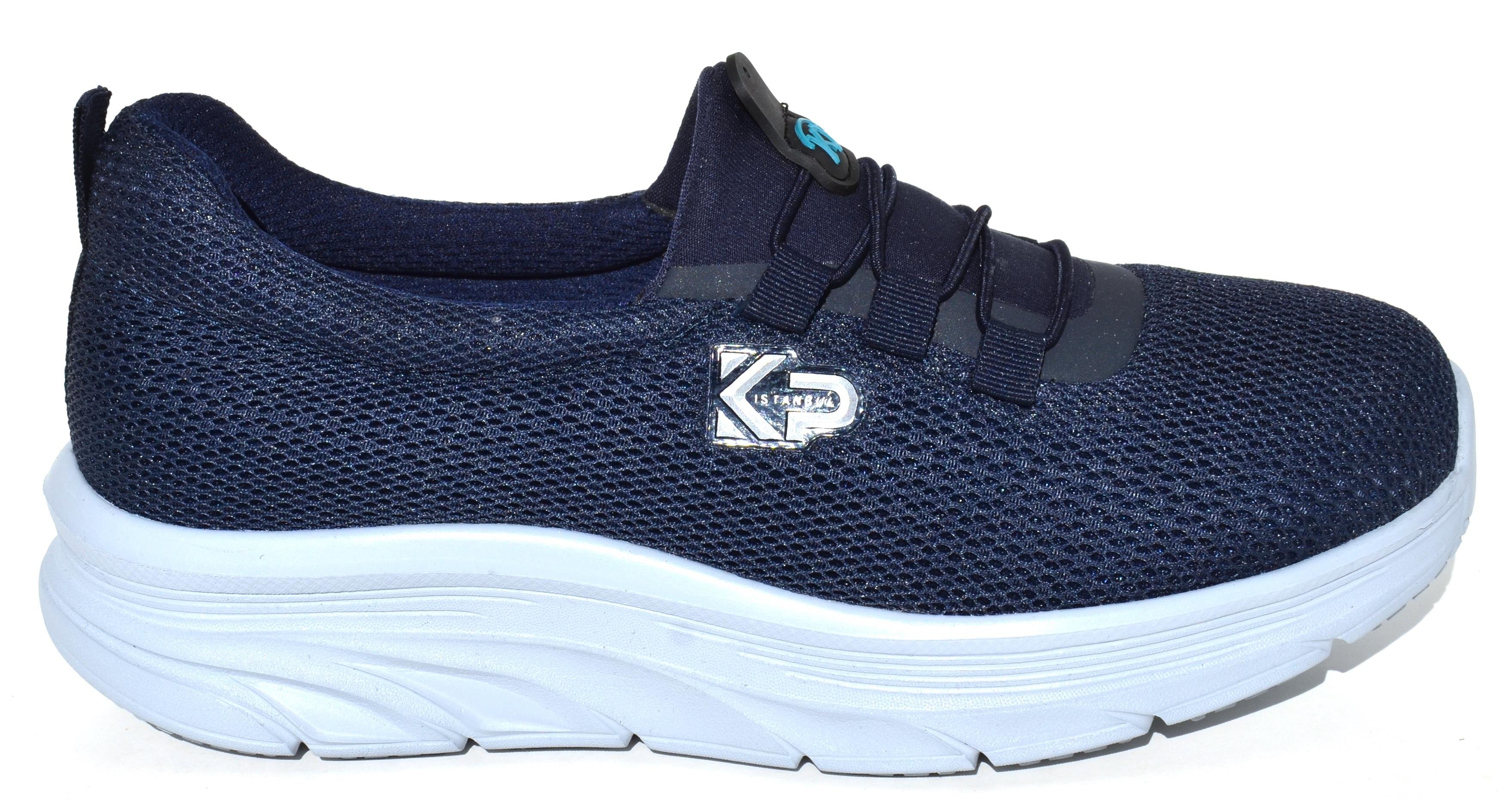 King PaoloKing Paolo D5091 TOMATO - LACİVERT - KADIN AYAKKABI,Tekstil Spor Ayakkabı