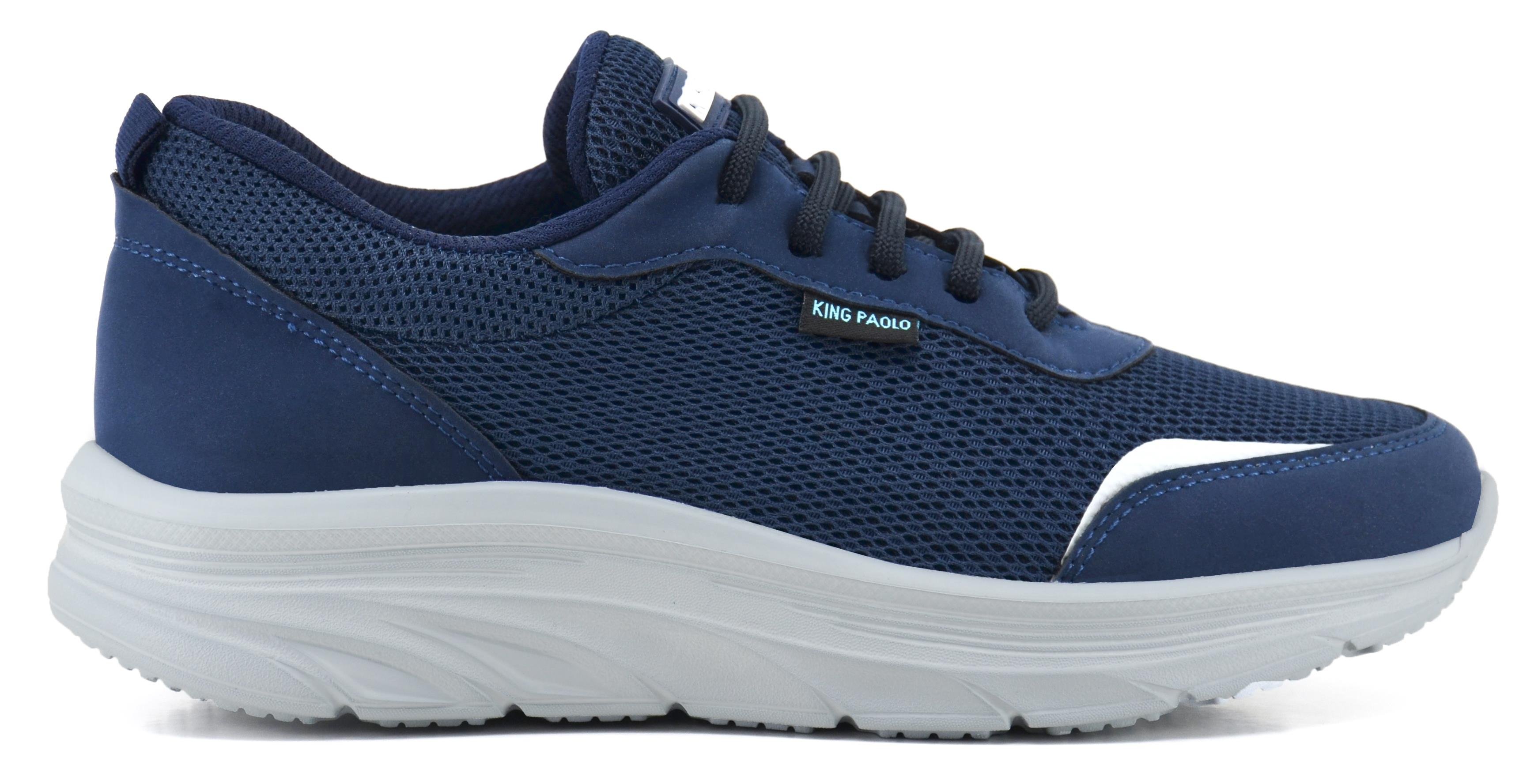 King PaoloKing Paolo D5092 STARS - LACİVERT - GRİ - KADIN AYAKKABI,Tekstil Spor Ayakkabı