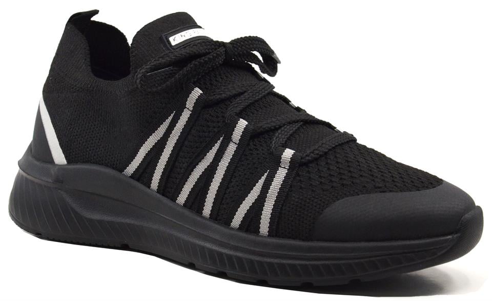 King PaoloKing Paolo D5094 BİXİ SPOR - SİYAH - BAYAN AYAKKABI,Örgü Yürüyüş Ayakkabısı