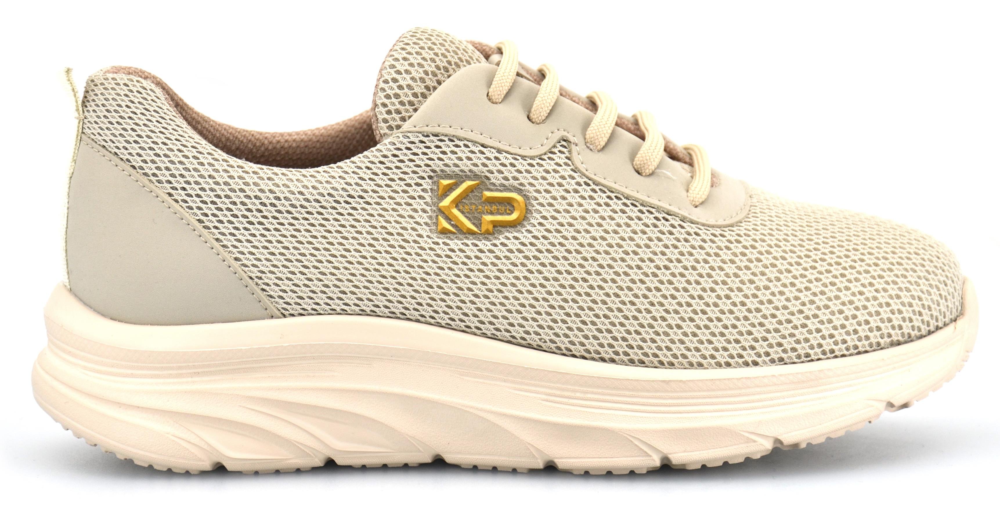 King PaoloKing Paolo D5100 SMİLE - BEJ - KADIN AYAKKABI,Tekstil Spor Ayakkabı