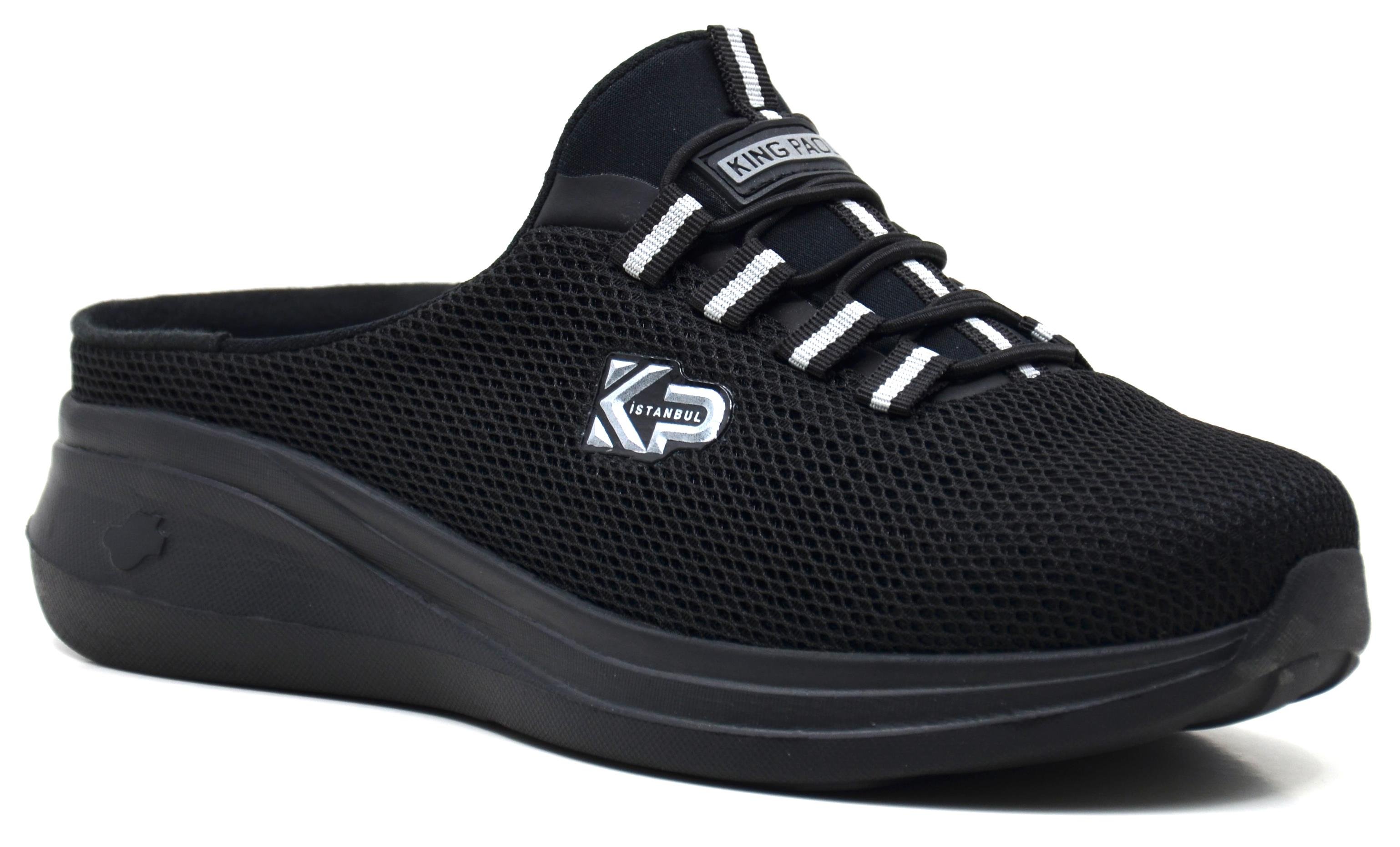 King PaoloKing Paolo D5109 KRAKERS SABO - SİYAH - KADIN SANDALET