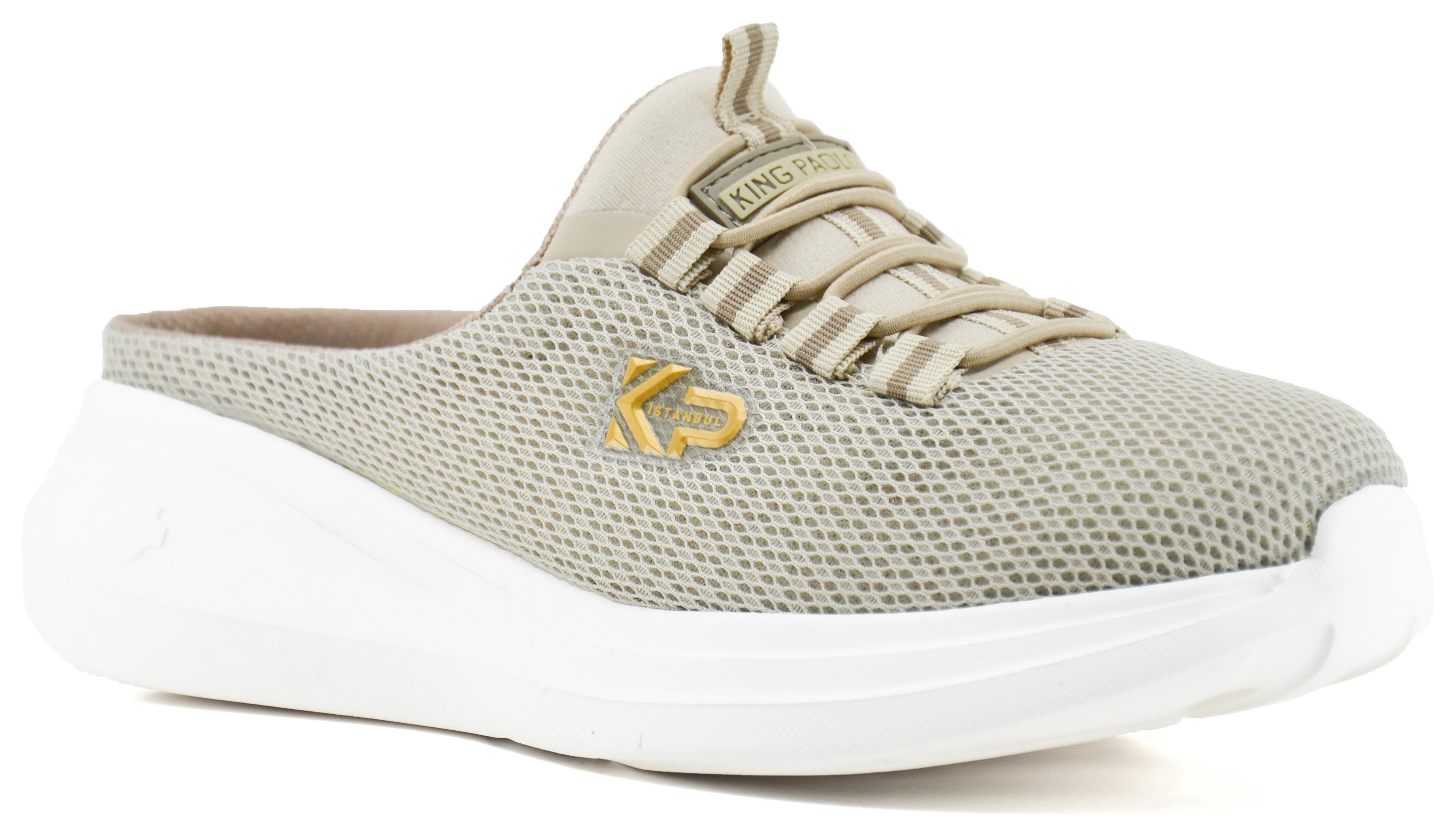 King PaoloKing Paolo D5109 KRAKERS SABO - BEJ - KADIN SANDALET,Tekstil Spor Ayakkabı