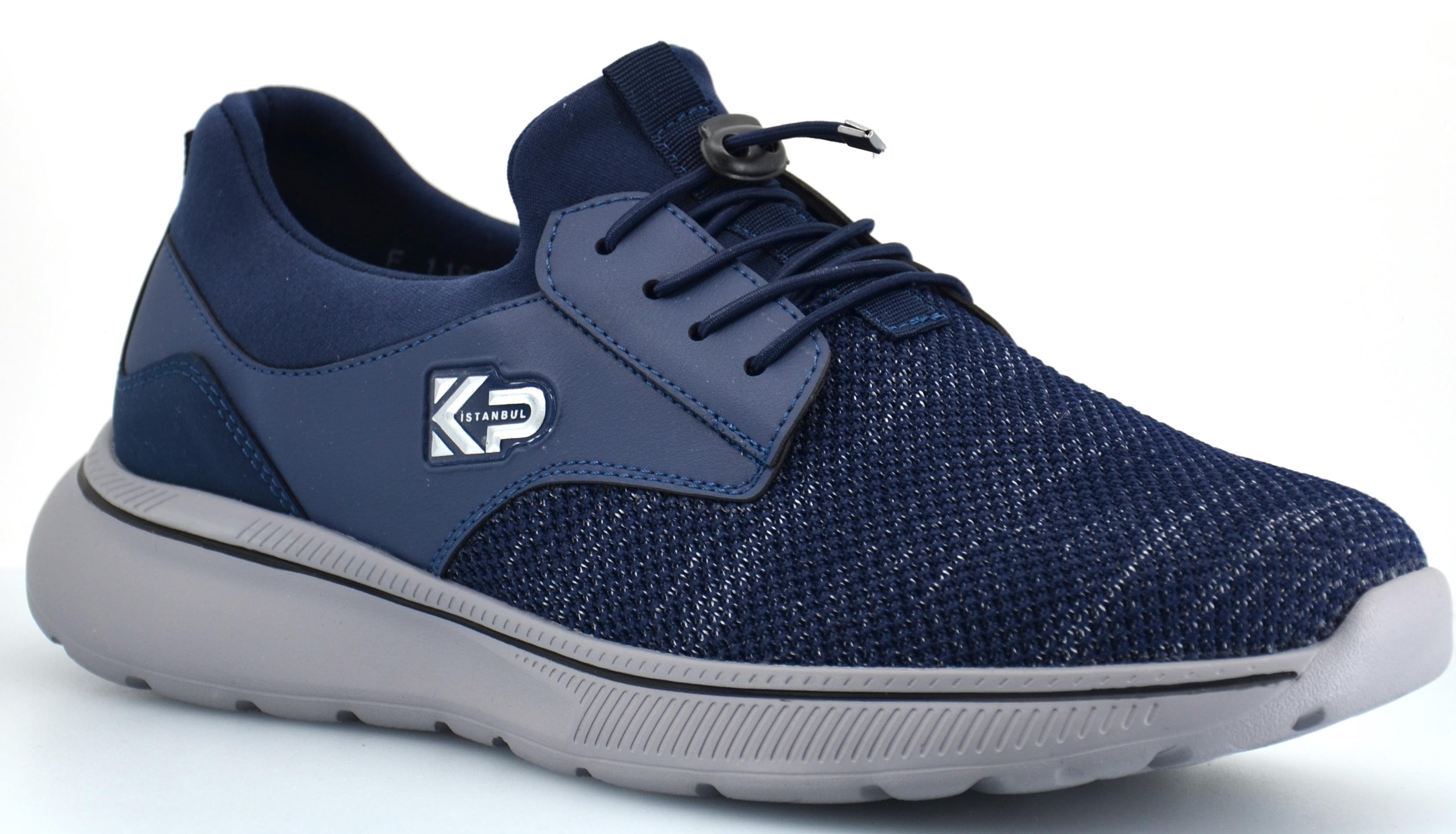 King PaoloKing Paolo F1162 LİTE RİDE KRAKERS - LACİVERT - BUZ - ERKEK AYAKKABI,Tekstil Spor Ayakkabı