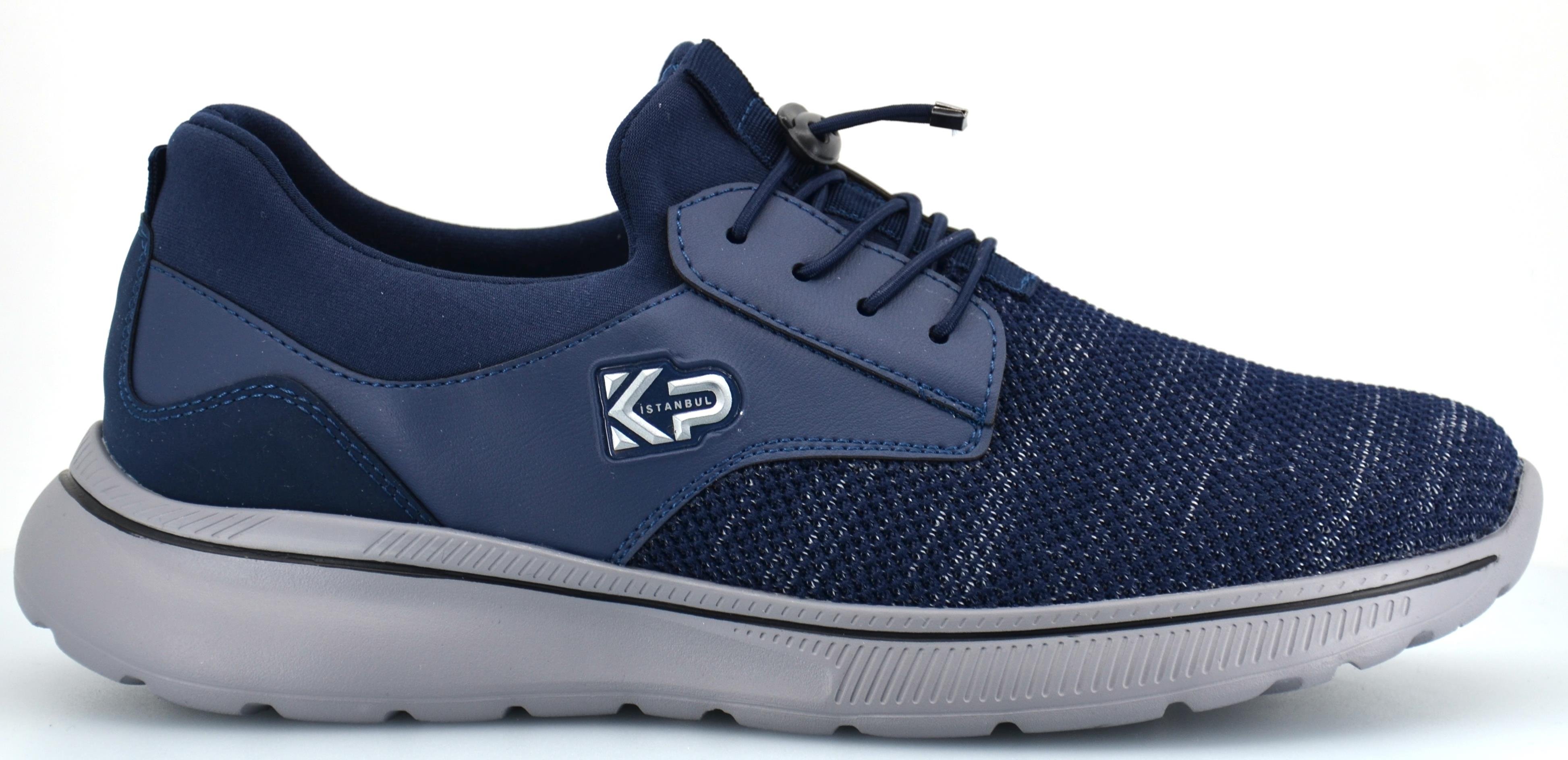 King PaoloKing Paolo F1162 LİTE RİDE KRAKERS - LACİVERT - BUZ - ERKEK AYAKKABI,Tekstil Spor Ayakkabı