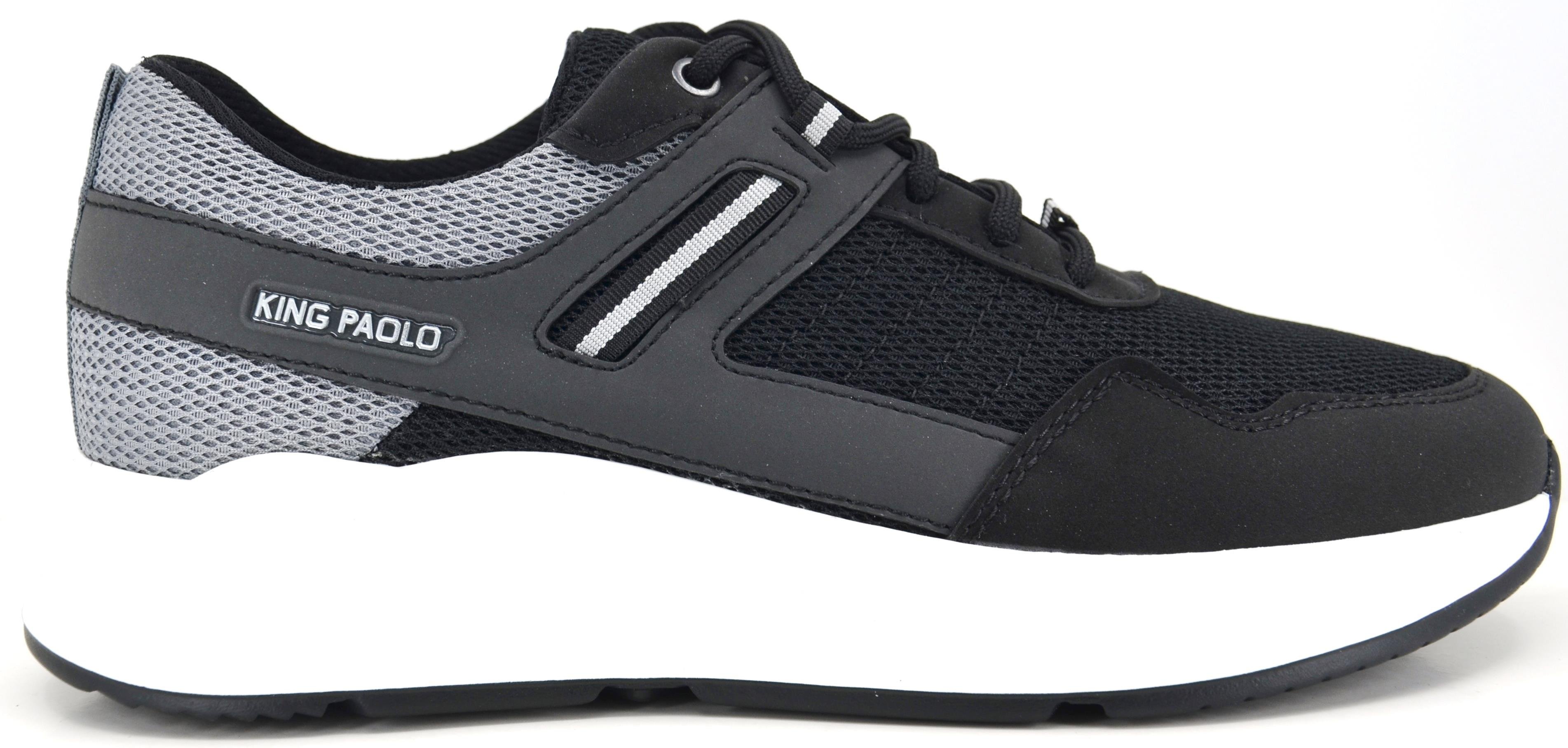 King PaoloKing Paolo F1195 TOURAN KRAKERS - SİYAH - ERKEK AYAKKABI,Tekstil Spor Ayakkabı