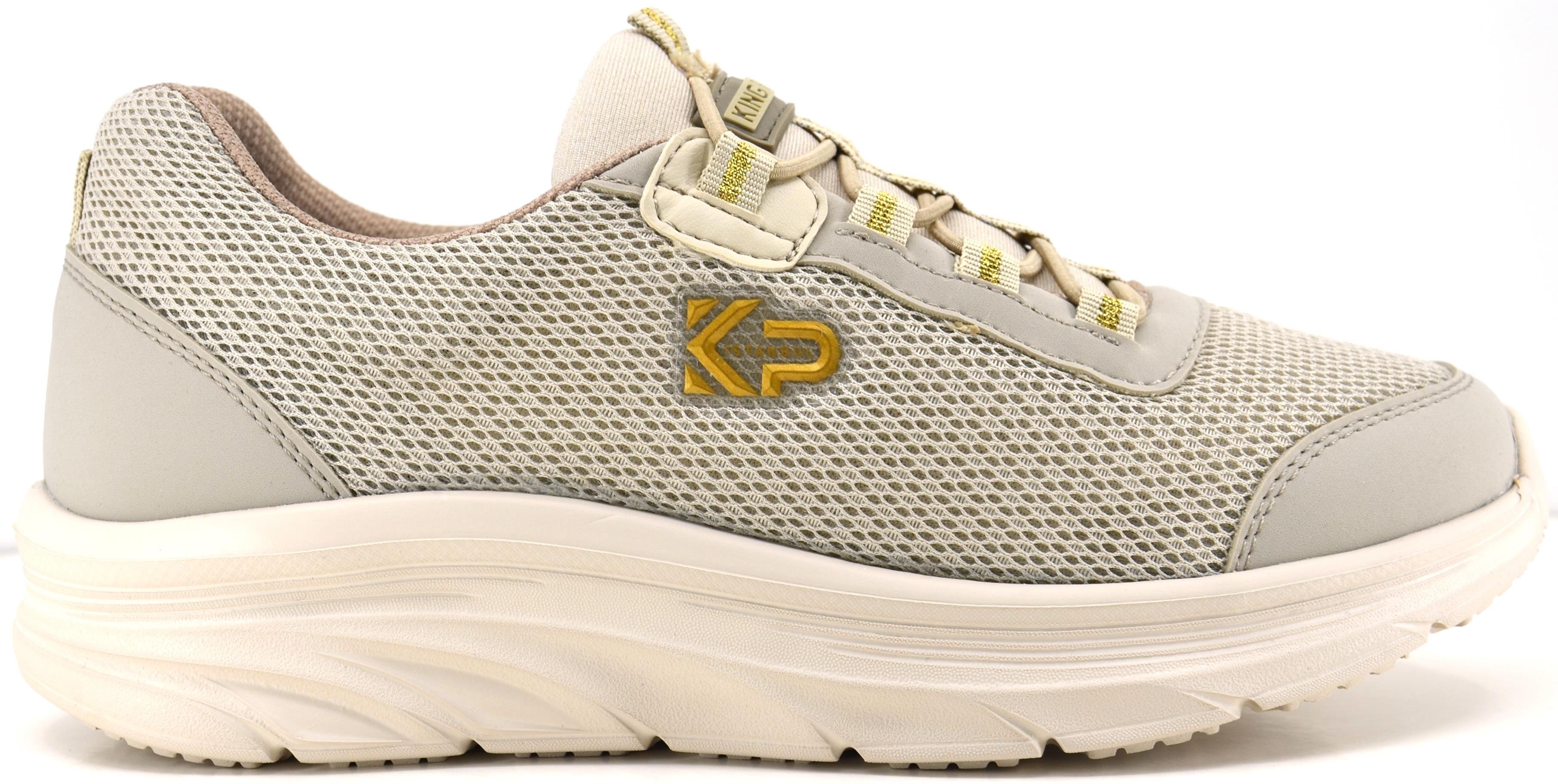 King PaoloKing Paolo F5121 ARCH FIT KRAKERS - BEJ - KADIN AYAKKABI,Tekstil Spor Ayakkabı