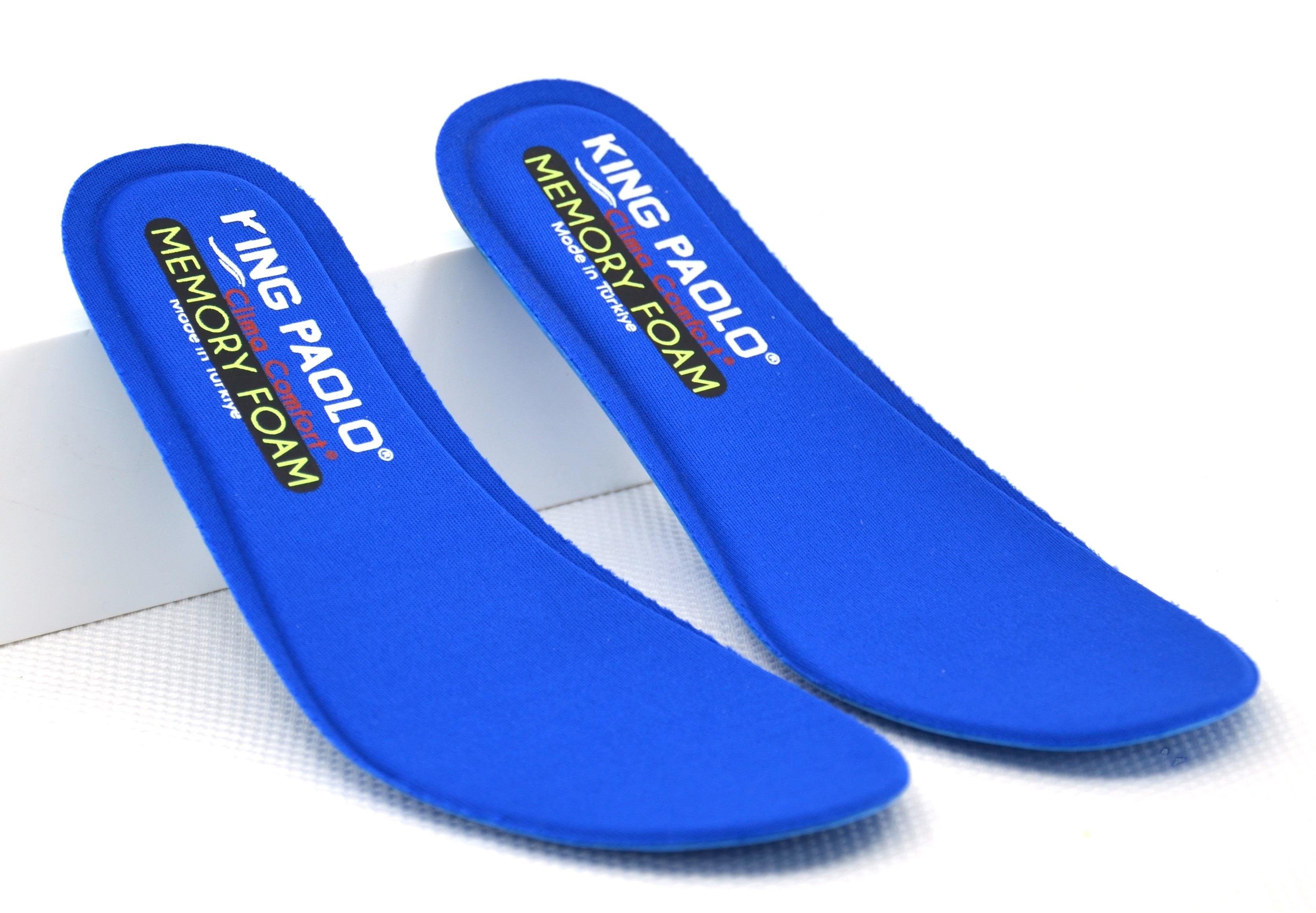 King PaoloKing Paolo MEMORY FOAM KADIN İÇ TABANLIK - SAX MAVİ - ANOTOMİK FUSPET