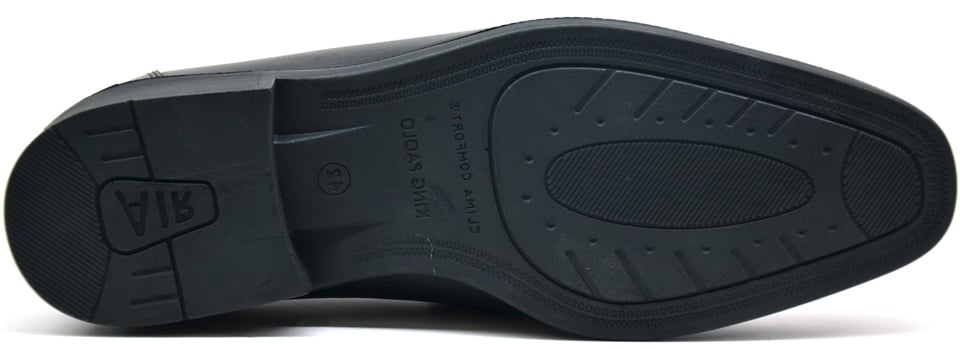 King PaoloKing Paolo N8658 EXCULUSİVE COMFORT - SİYAH - ERKEK AYAKKABI,Deri Ayakkabı