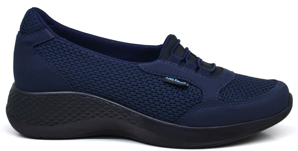 King PaoloKing Paolo U6600 BATTAL KRAKERS - LACİVERT - BAYAN AYAKKABI,Tekstil Spor Ayakkabı