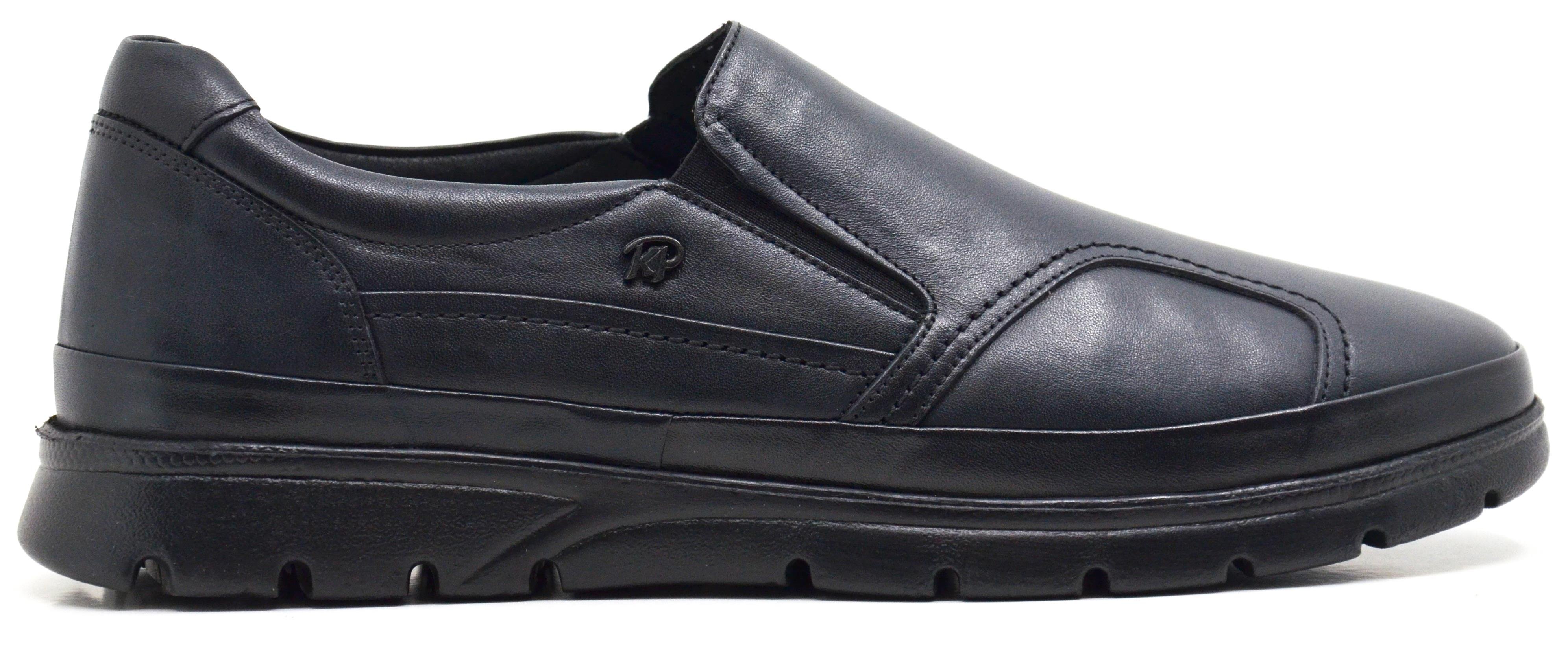 King PaoloKing Paolo U9245 SHOEFLEX KOMFORT - SİYAH - ERKEK AYAKKABI,Deri Ayakkabı