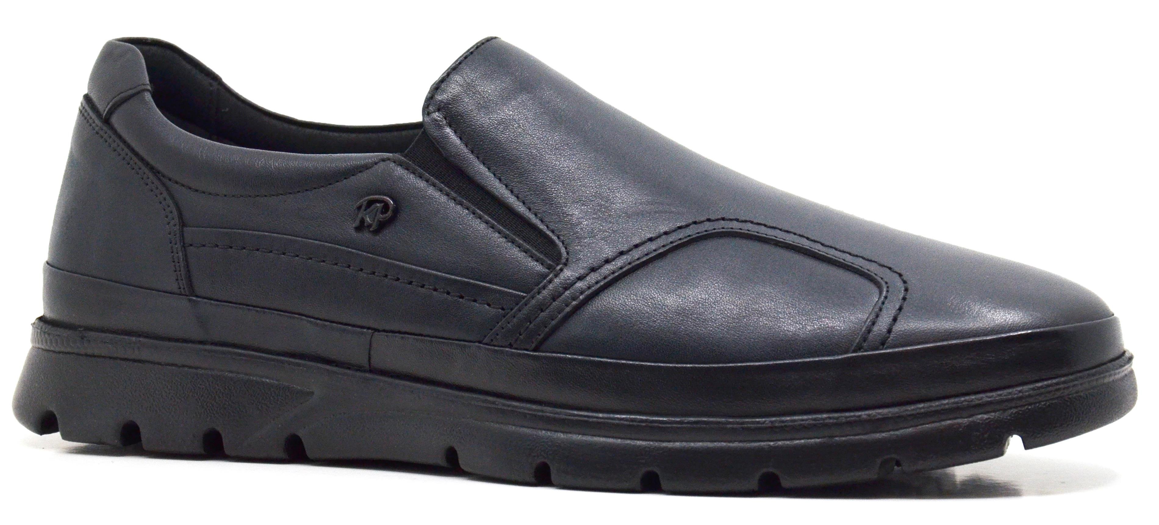 King PaoloKing Paolo U9245 SHOEFLEX KOMFORT - SİYAH - ERKEK AYAKKABI,Deri Ayakkabı