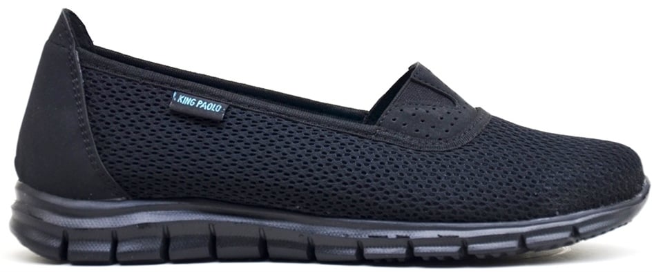 King PaoloKing Paolo Z6101 BATTAL KRAKERS  - SİYAH - BAYAN AYAKKABI, Tekstil Spor Ayakkabı