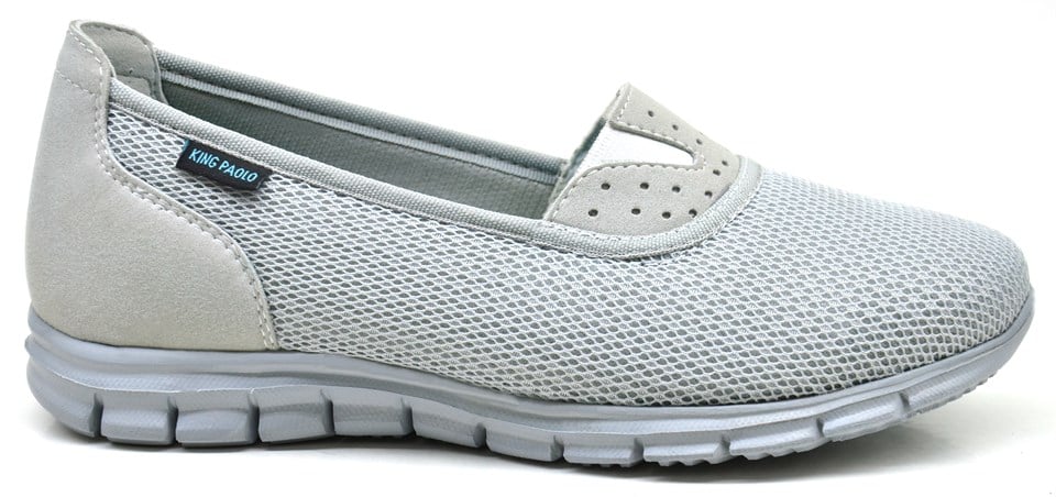 King PaoloKing Paolo Z6101 KRAKERS CASUAL - AÇIK GRİ - BAYAN AYAKKABI,Tekstil Spor Ayakkabı
