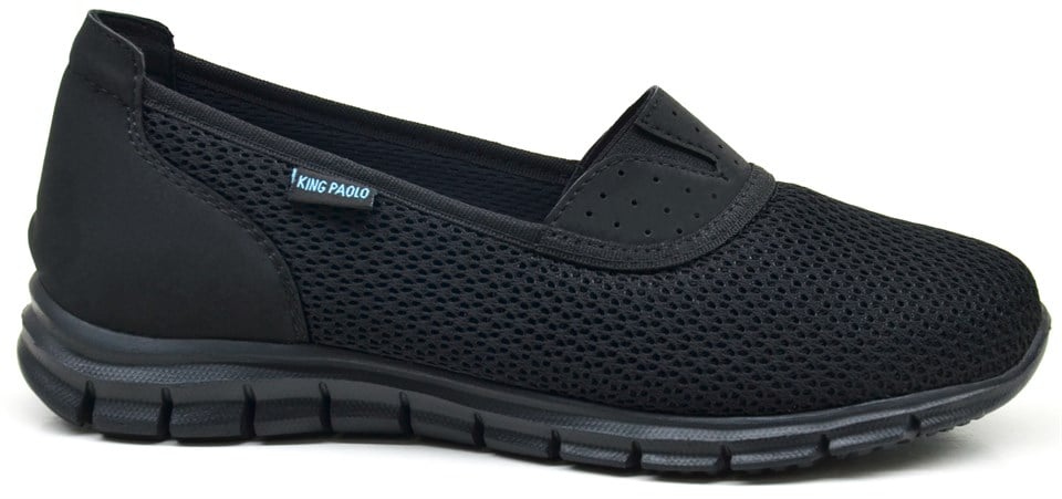 King PaoloKing Paolo Z6101 KRAKERS CASUAL - SİYAH - BAYAN AYAKKABI,Tekstil Spor Ayakkabı