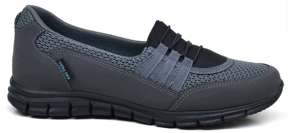 King PaoloKing Paolo Z6104 KRAKERS BABET - FÜME - BAYAN AYAKKABI,Tekstil Spor Ayakkabı