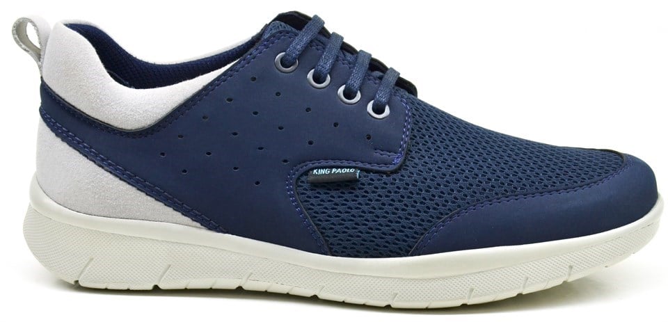 King PaoloKing Paolo Z8995 KRAKERS - LACİVERT GRİ - ERKEK AYAKKABI,Tekstil Spor Ayakkabı