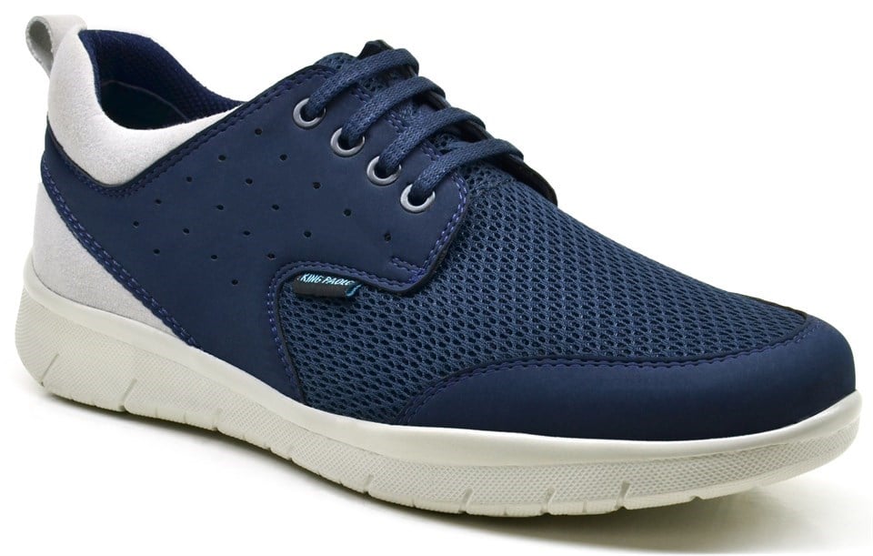 King PaoloKing Paolo Z8995 KRAKERS - LACİVERT GRİ - ERKEK AYAKKABI,Tekstil Spor Ayakkabı