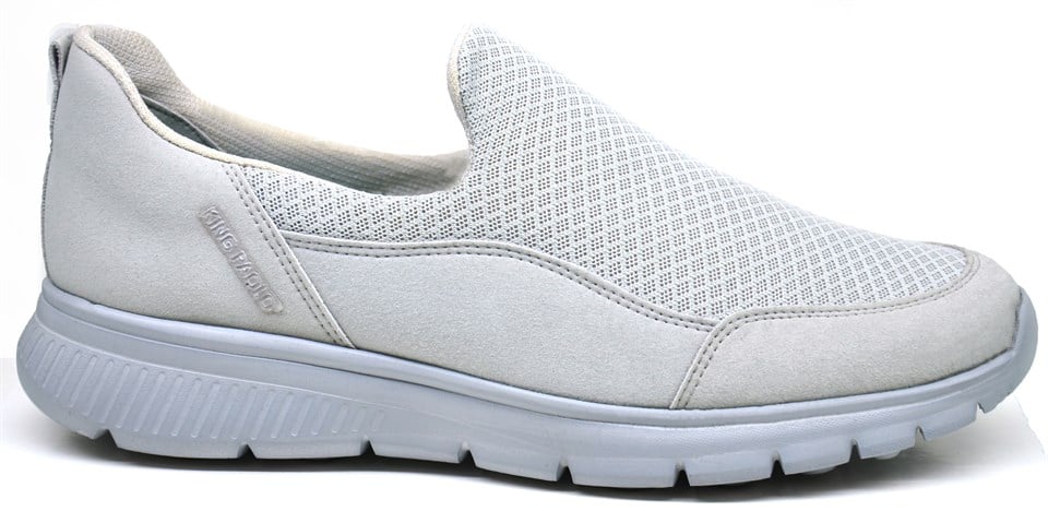 King PaoloKing Paolo Z9486 KOMFORT KRAKERS - AÇIK GRİ - ERKEK AYAKKABI,Tekstil Spor Ayakkabı
