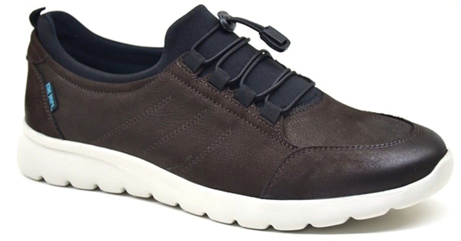 S9312 SHOEFLEX KOMFORT AYAKKABI-KAHVE NUBUK