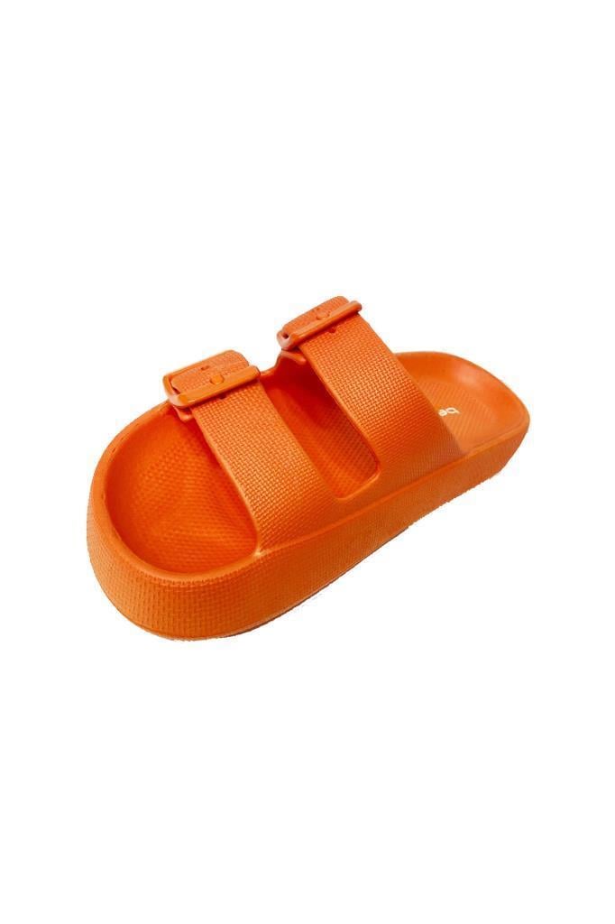 Akınal E282.F.000 Ortopedik Suya Dayanıklı Kız Çocuk Terlik Pastel Turuncu 31-36