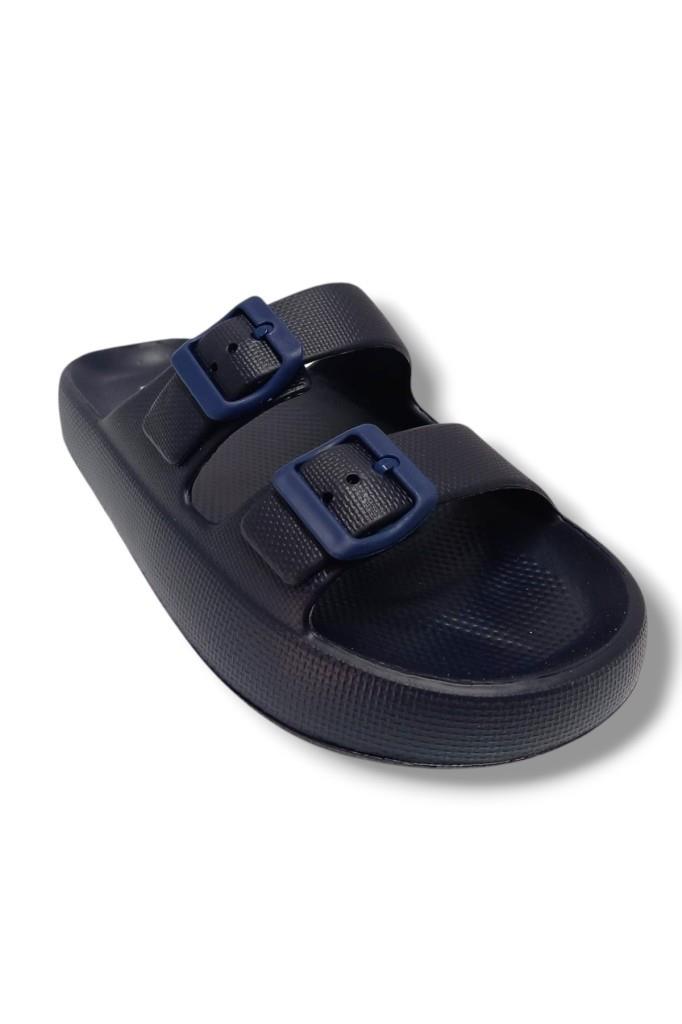 Akınal E282.M.0000-25 Eva Çift Bant Anatomik Erkek Terlik