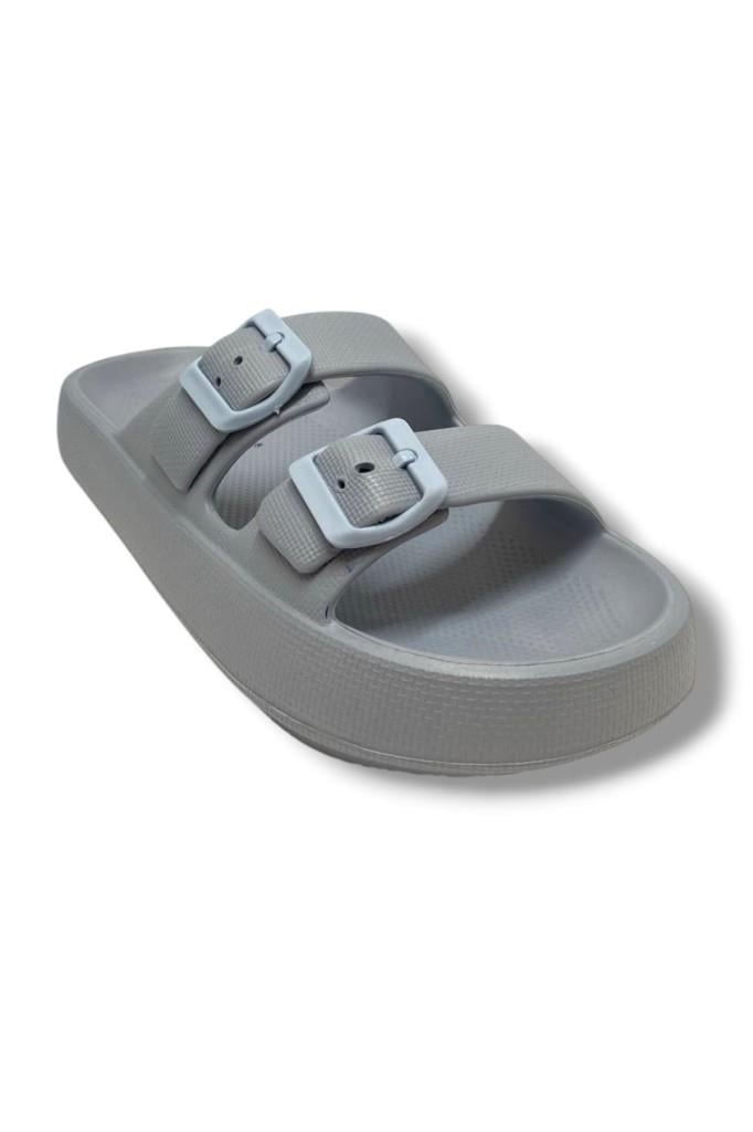 Akınal E282.Z.0000-25 Eva Çift Bant Anatomik Terlik 36-40