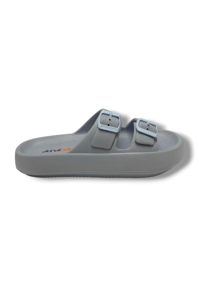 Akınal E282.Z.0000-25 Eva Çift Bant Anatomik Terlik 36-40