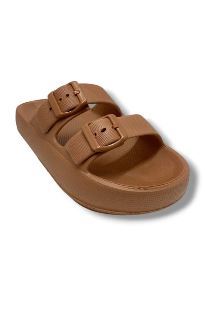 Akınal E282.Z.0000-25 Eva Çift Bant Anatomik Terlik 36-40