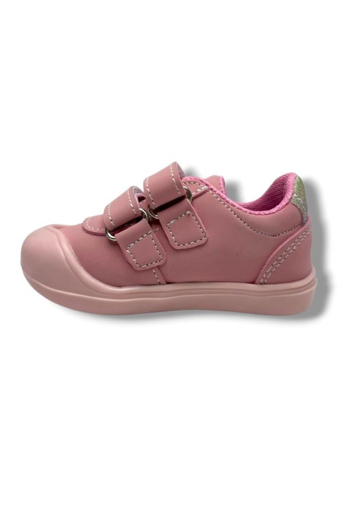 Arzen Bebe 110-26 Anatomik Çift Cırtlı Kız Bebek Ayakkabısı 19-23