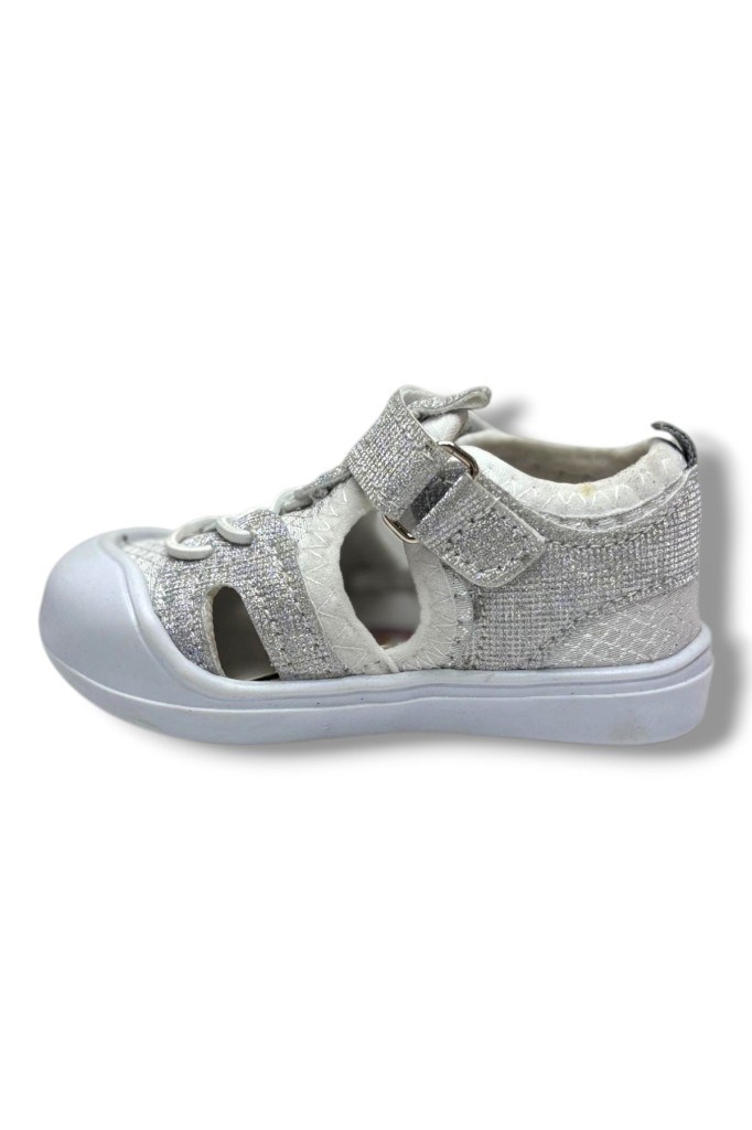 Arzen Bebe 232-26 Anatomik Simli Cırtlı Kız Çocuk Sandalet 19-23