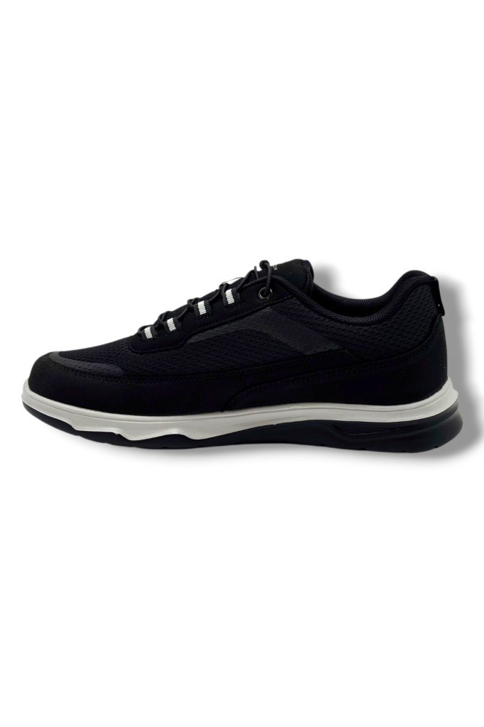 Best Of 2074-26 Anorak Anatomik Slip On Erkek Sneaker Siyah Buz