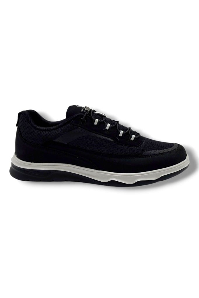 Best Of 2074-26 Anorak Anatomik Slip On Erkek Sneaker Siyah Buz