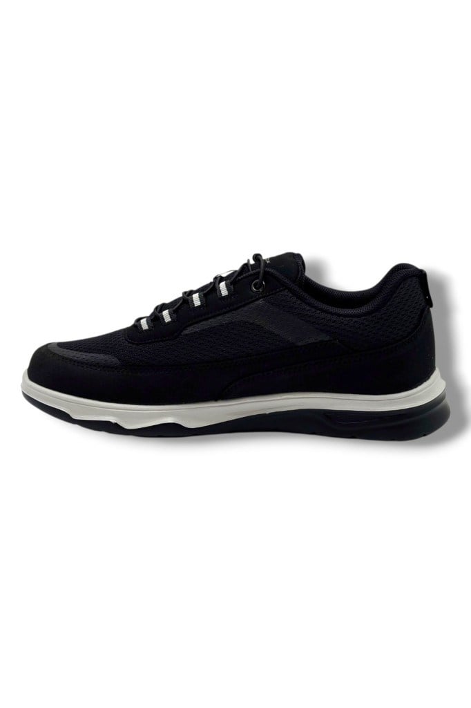 Best Of 2074-26 Anorak Anatomik Slip On Erkek Sneaker Siyah Buz