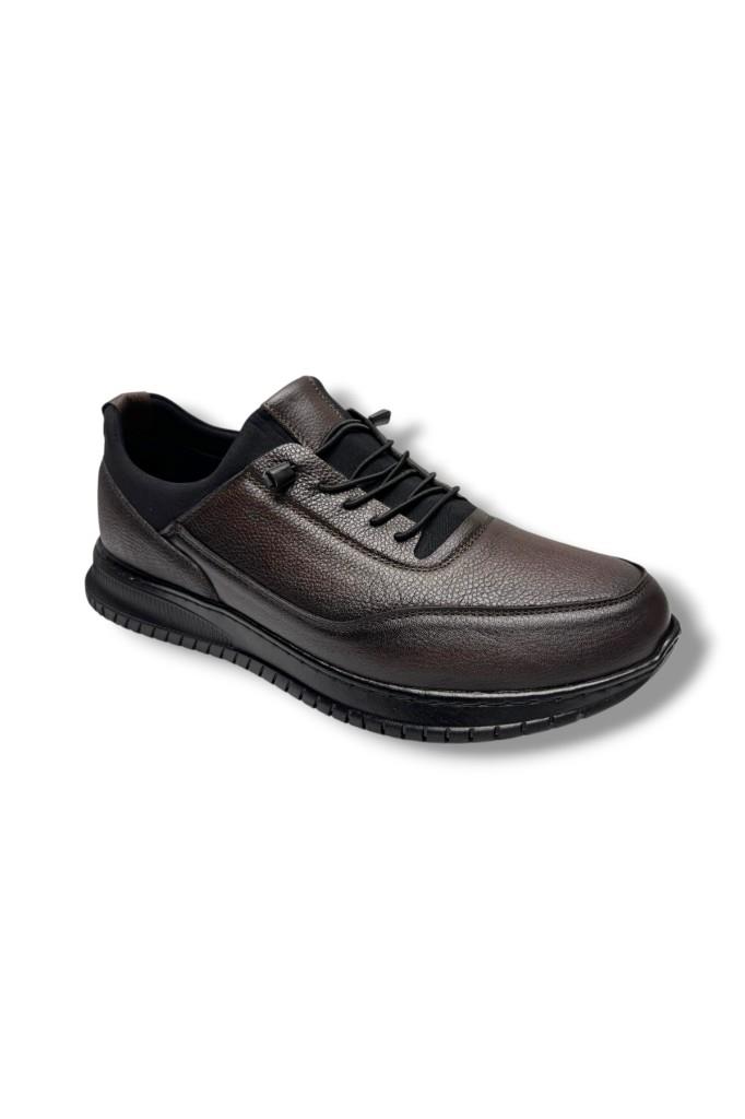Birkan 608-26 Hakiki Deri Anatomik Casual Erkek Ayakkabı