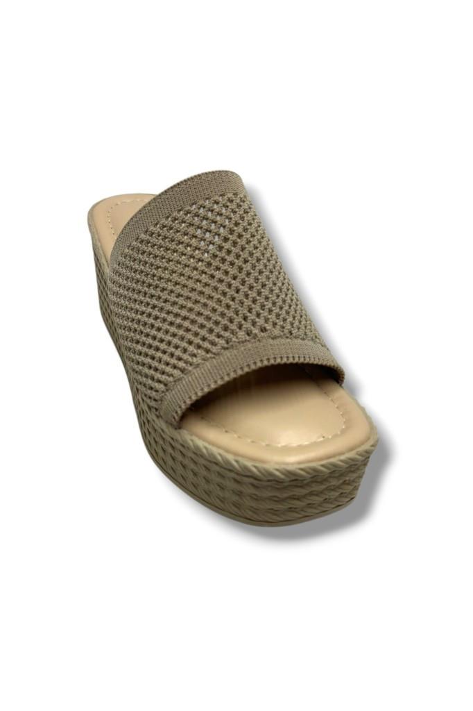 Cakgo 255-25 Triko Anatomik Ultra Soft Dolgu Topuk Kadın Terlik