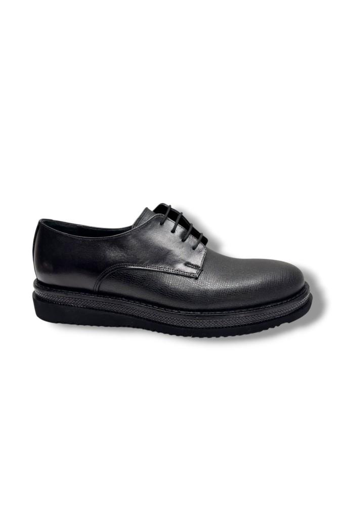 Coşkun 1856-26 Hakiki Deri Pul Baskı Eva Casual Erkek Ayakkabı