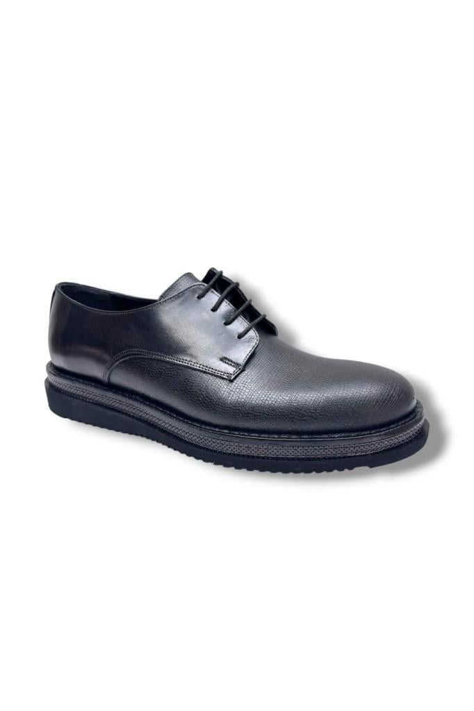 Coşkun 1856-26 Hakiki Deri Pul Baskı Eva Casual Erkek Ayakkabı