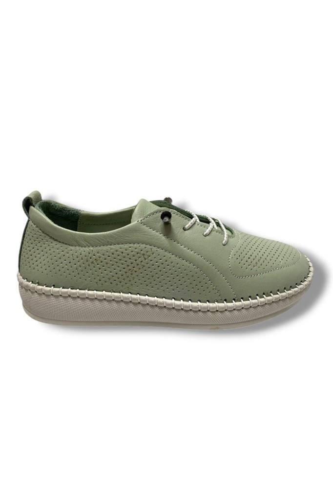 DM 212-25 Hakiki Deri Anatomik Slip On Kadın Ayakkabı