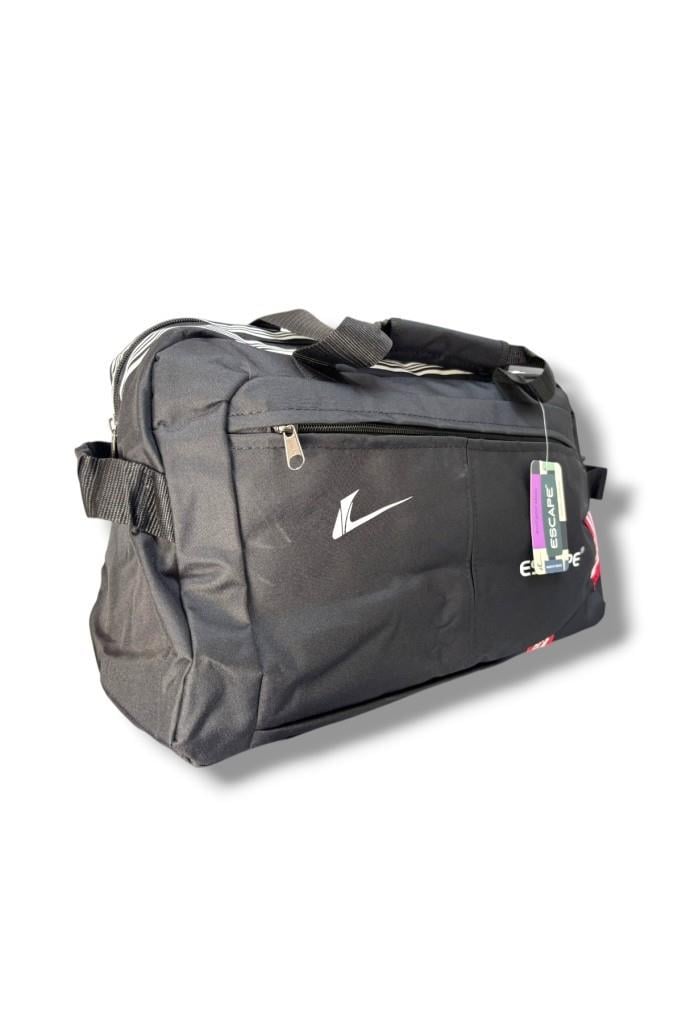 Escape 112-25 Polyester Kareli Kumaş Seyahat Çantası