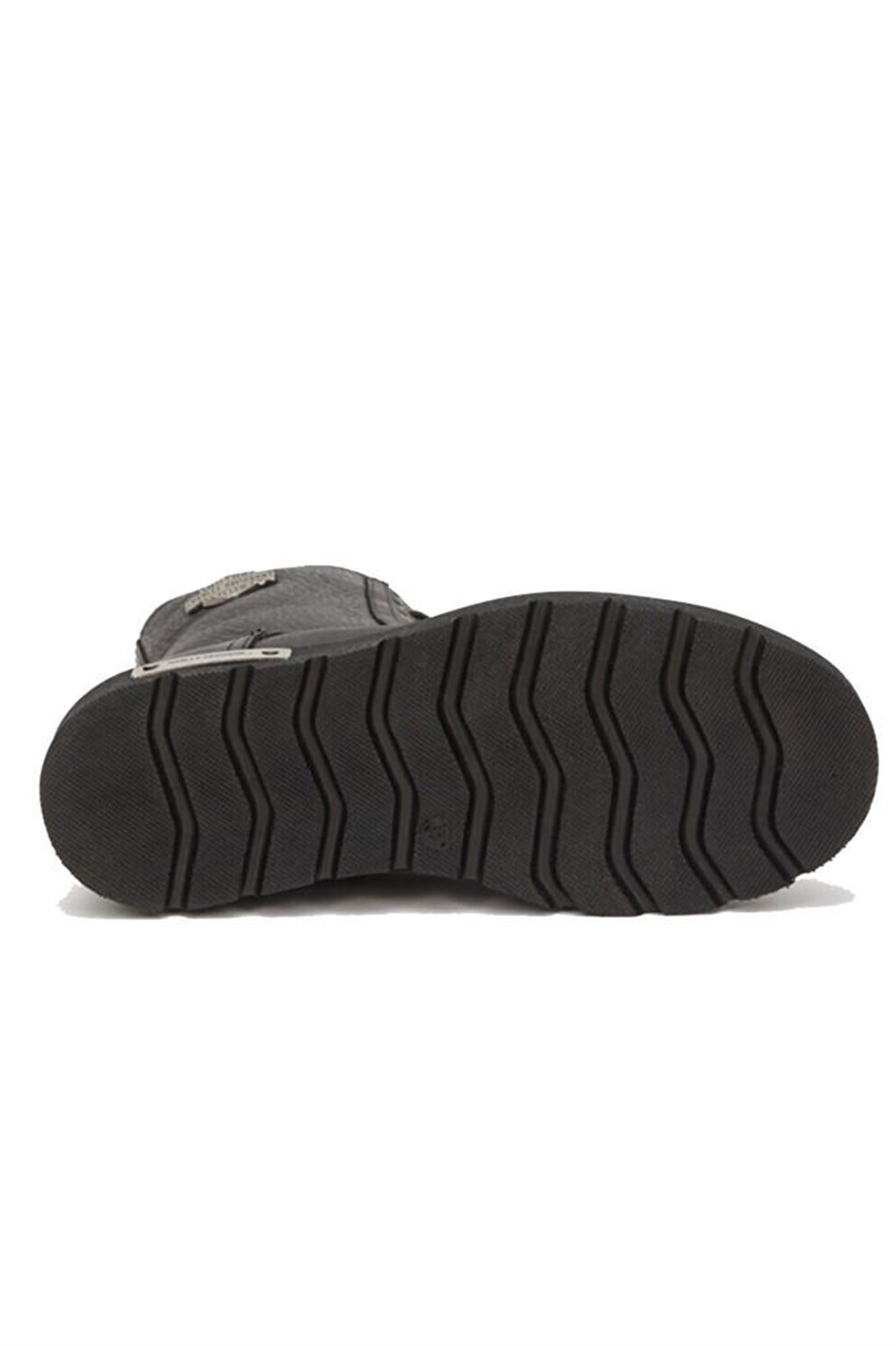 Harley Davidson Tums Hakiki Deri Bot 36-40 Black Baskılı Deri