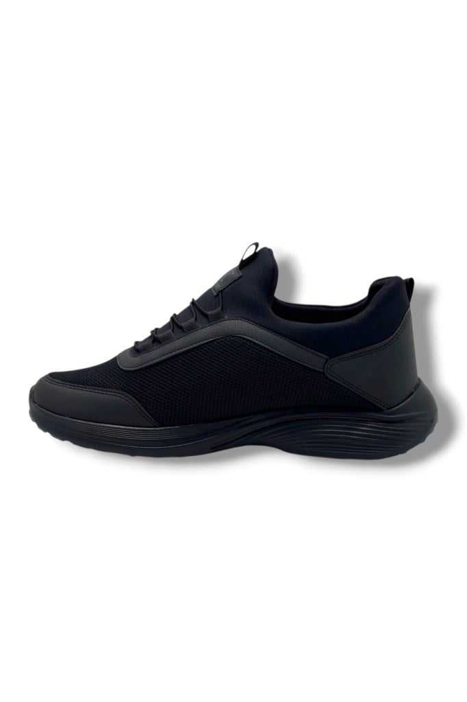 Luttoon 4194-26 Anorak Slip On Anatomik Erkek Sneaker Siyah Füme