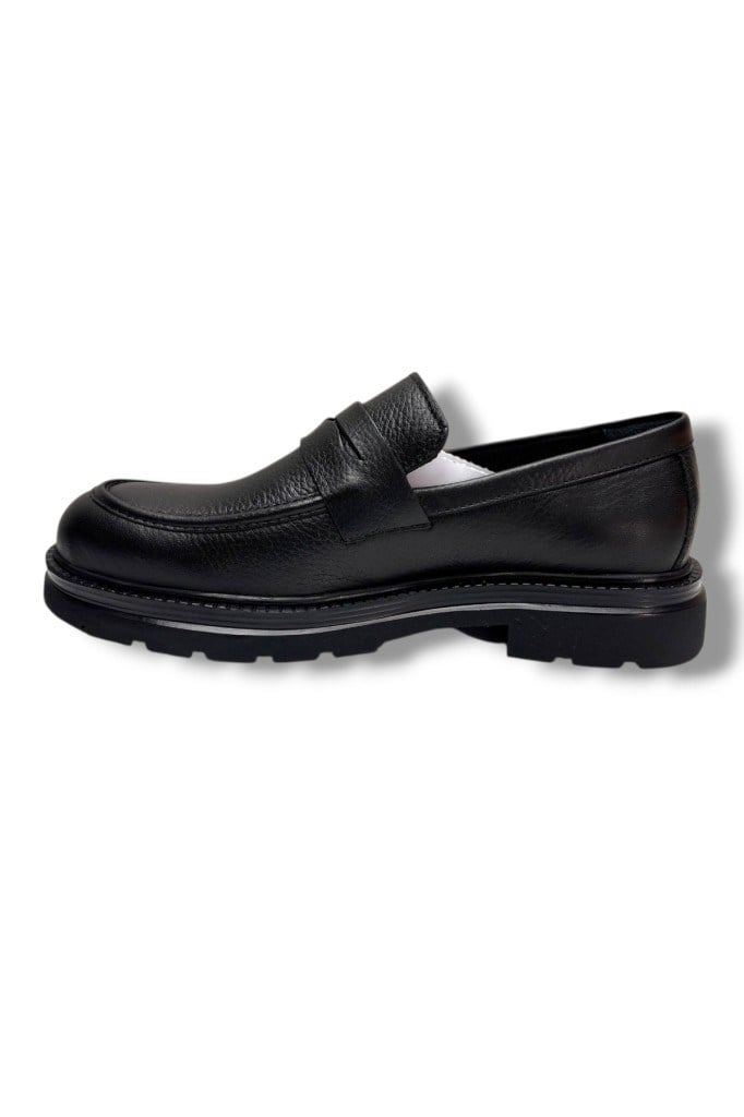 Newland 214-26 Hakiki Deri Anatomik Fiyonklu Casual Erkek Ayakkabı