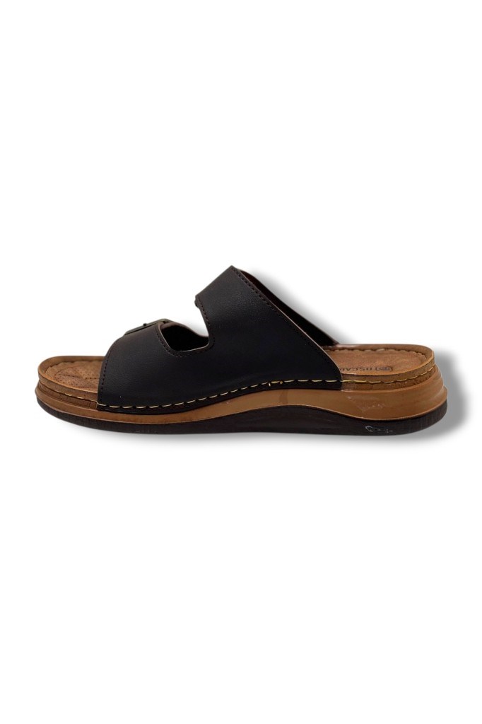 Oscar 5045-26 Cilt Çift Bant Ultra Soft Anatomik Erkek Terlik
