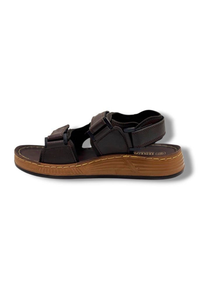 Oscar 5046-26 Çift Bant Cırtlı Anatomikı Erkek Sandalet