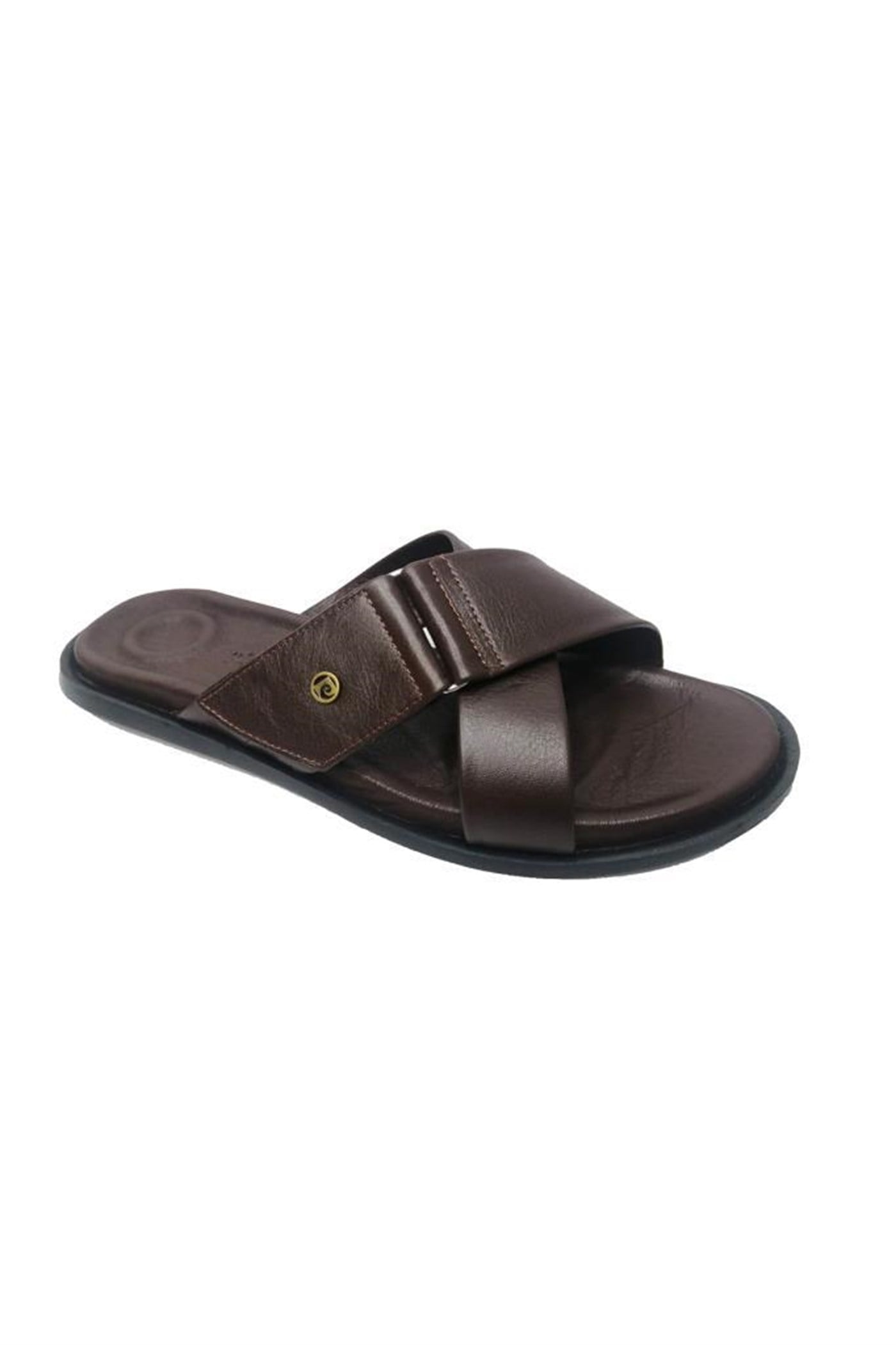 Pierre Cardin 3313 Hakiki Deri Ortopedik Erkek Terlik
