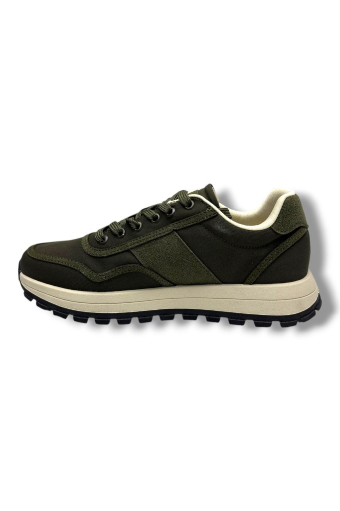 RYT 26YM Med-26 Keten Anatomik Taban Erkek Sneaker Haki Bej