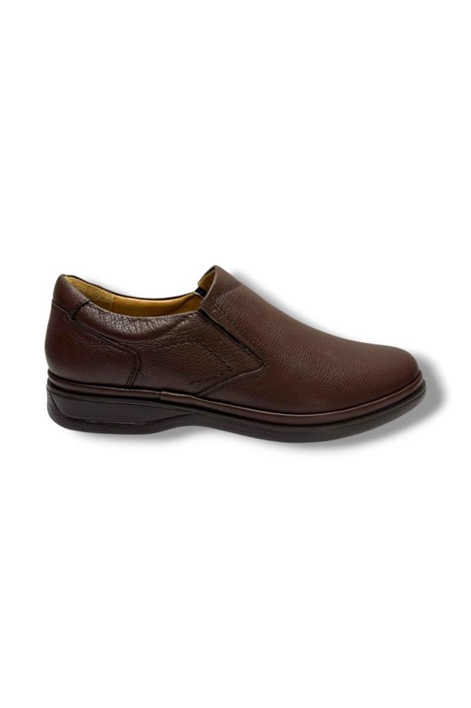Selef 9142-26 Hakiki Deri Anatomik Comfort Lastikli Erkek Ayakkabı