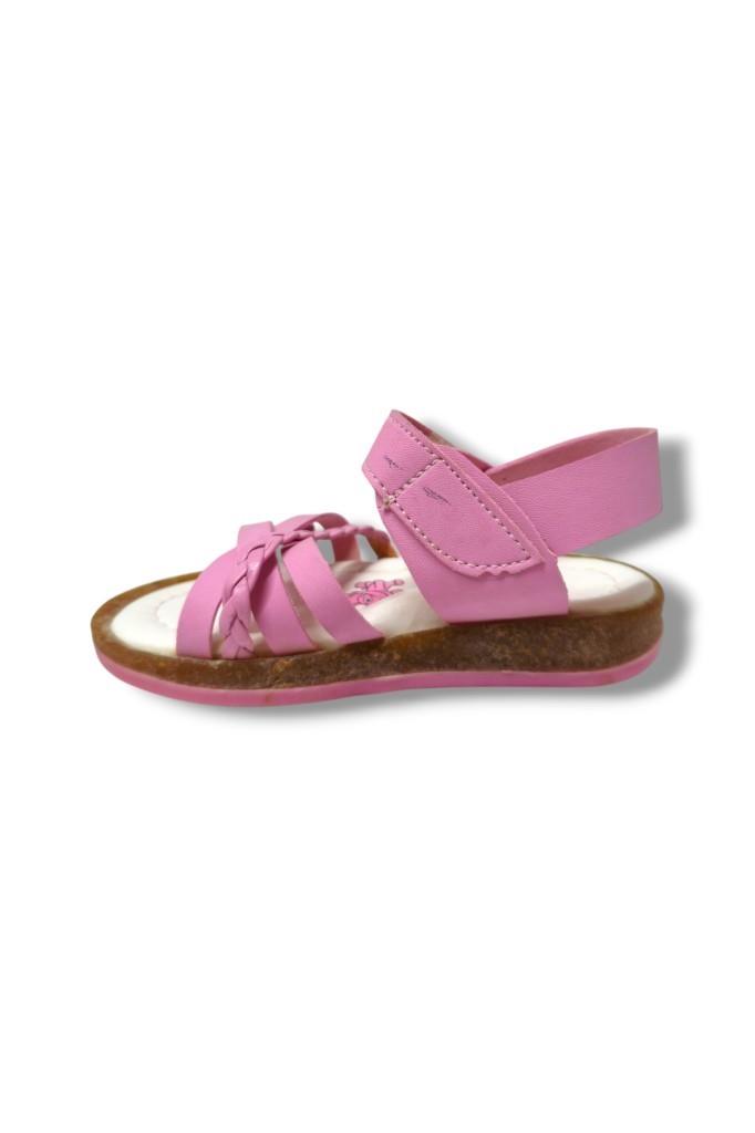 Şirinbebe 3025-20 Çapraz Örgü Kız Çocuk Sandalet 21-25