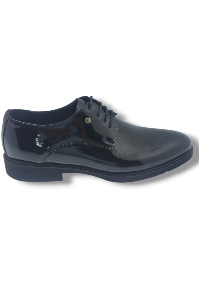 Tamboğa PE970R-26 Rugan Deri Bağcıklı Klasik Erkek Ayakkabı